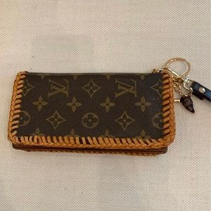 Custom Louis Vuitton wristlet